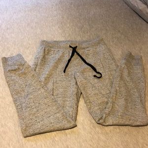 H&M GREY JOGGERS/SWEATS